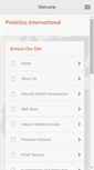Mobile Screenshot of primitius.com